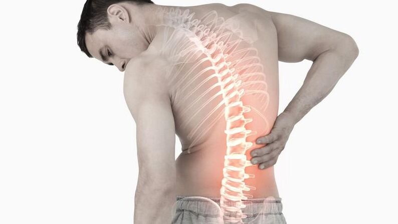 Causes of back pain in the lower back