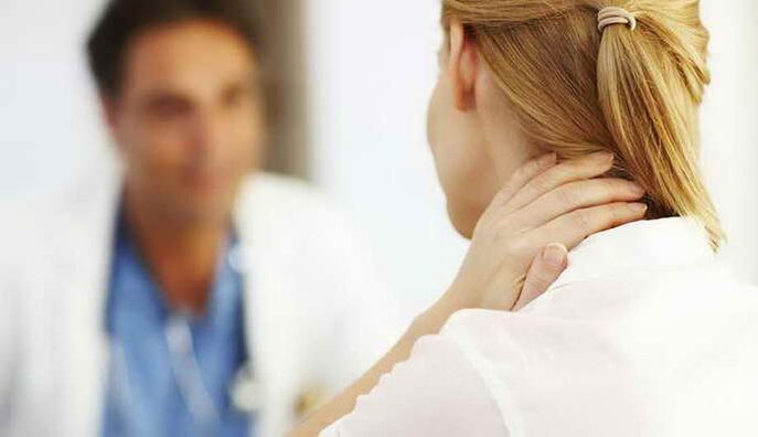 An appeal to a doctor in case of suspicion of osteochondrosis