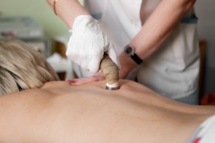 Physiotherapeutic procedure for the treatment of thoracic osteochondrosis, prescribed by the treating physician.